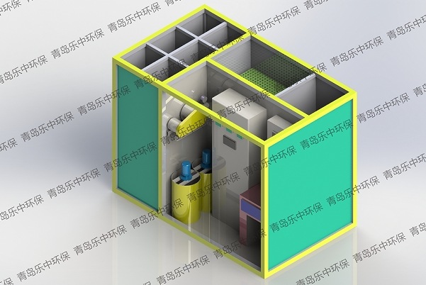 一體化凈水設(shè)備設(shè)計(jì)圖_青島樂(lè)中環(huán)保